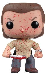 Figurine Funko Pop The Walking Dead #67 Rick Grimes - Sang