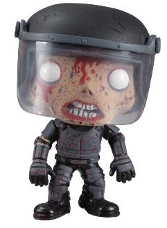 Figurine Funko Pop The Walking Dead #68 Prison Guard Walker - Sang