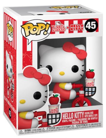 Figurine Funko Pop Sanrio #45 Hello Kitty sur un vélo