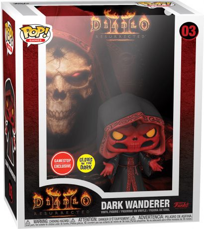 Figurine Funko Pop Diablo  #03 Dark Wanderer - Game Cover