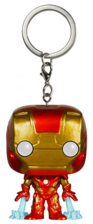 Figurine Funko Pop Avengers : L'Ère d'Ultron [Marvel] Iron Man - Porte-clés