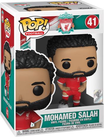 Figurine Funko Pop FIFA / Football #41 Mohamed Salah - Liverpool