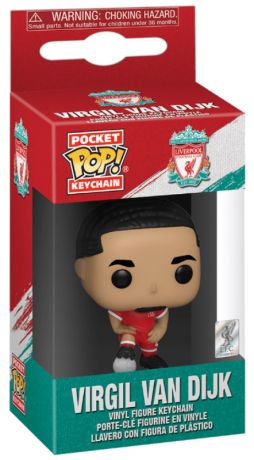 Figurine Funko Pop FIFA / Football Virgil van Dijk - Liverpool - Porte clés