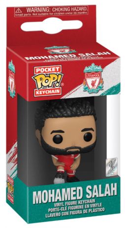 Figurine Funko Pop FIFA / Football Mohamed Salah - Liverpool - Porte clés