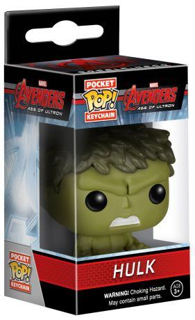Figurine Funko Pop Avengers : L'Ère d'Ultron [Marvel] Hulk - Porte-clés