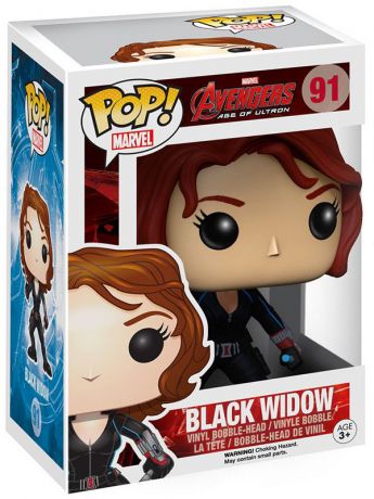 Figurine Funko Pop Avengers : L'Ère d'Ultron [Marvel] #91 Black Widow