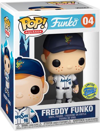 Figurine Funko Pop Freddy Funko #04 Freddy Funko (Maillot blanc Aquasox)