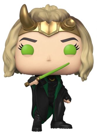 Figurine Funko Pop Loki #897 Sylvie - Glow in the Dark