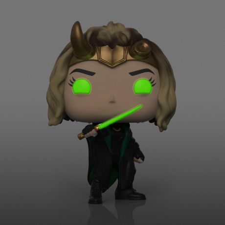 Figurine Funko Pop Loki #897 Sylvie - Glow in the Dark