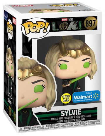 Figurine Funko Pop Loki #897 Sylvie - Glow in the Dark