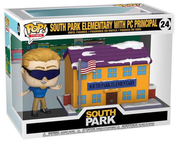 Figurine Funko Pop South Park #24 École Primaire avec Principal PC