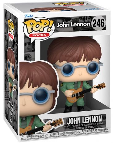 Figurine Funko Pop John Lennon #246 John Lennon - veste militaire
