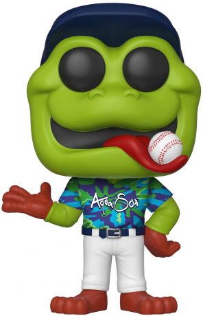 Figurine Funko Pop MLB : Ligue Majeure de Baseball #08 Webbly Tie Dye Jersey - Aquasox