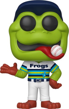 Figurine Funko Pop MLB : Ligue Majeure de Baseball #03 Webbly Frogs Jersey - Aquasox