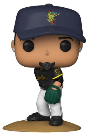 Figurine Funko Pop MLB : Ligue Majeure de Baseball #09 Felix Hernandez - Aquasox