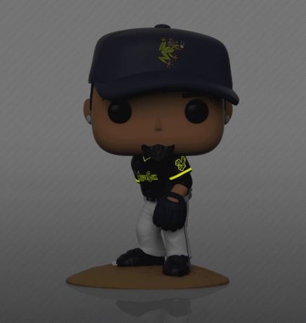 Figurine Funko Pop MLB : Ligue Majeure de Baseball #09 Felix Hernandez - Aquasox [Chase]