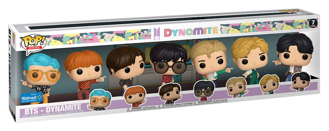 Figurine Pop BTS # pas chère : BTS - Dynamite Pack 7