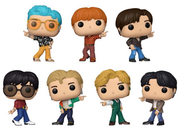 Figurine Funko Pop BTS BTS - Dynamite Pack 7