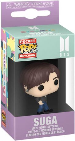 Figurine Funko Pop BTS Suga - Porte clés