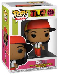 Funko Pop! Rocks: TLC-Left Eye - Lisa Left Eye Lopes - 1/6 Odds for Rare Chase Variant - Figurine en Vinyle à Collectionner - Idée de Cadeau