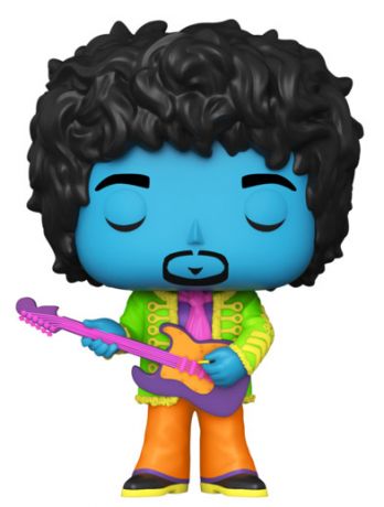 Figurine Funko Pop Jimi Hendrix #239 Jimi Hendrix - Black Light