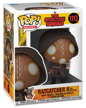 Figurine Funko Pop The Suicide Squad [DC] #1113 Ratcatcher II with Sebastian