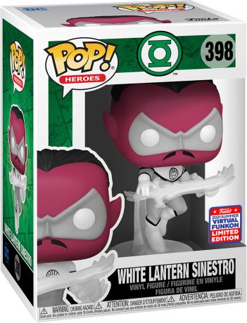 Figurine Funko Pop Green Lantern #398 White Lantern Sinestro