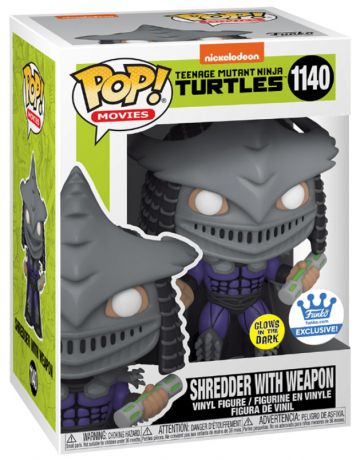 Figurine Funko Pop Tortues Ninja #1140 Super Shredder - Glow in the Dark