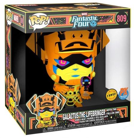 Figurine Funko Pop Les 4 Fantastiques [Marvel] #809 Galactus avec le Surfeur d'argent [Chase]