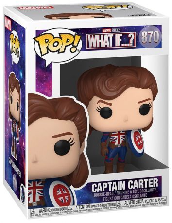 Figurine Funko Pop Marvel What If...? #870 Captain Carter