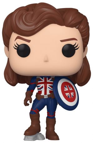 Figurine Funko Pop Marvel What If...? #870 Captain Carter