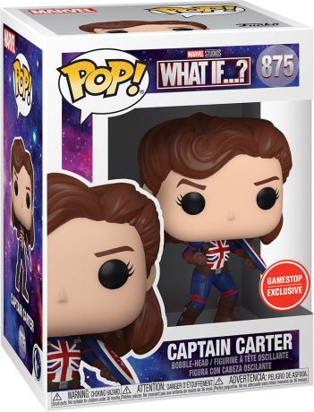 Figurine Funko Pop Marvel What If...? #875 Captain Carter