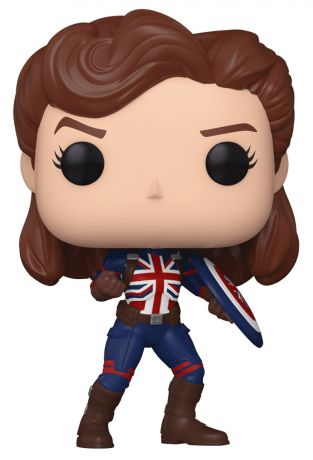 Figurine Funko Pop Marvel What If...? #875 Captain Carter