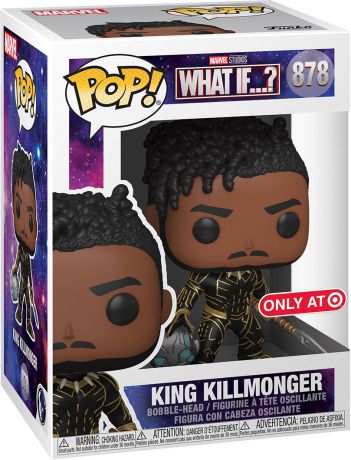 Figurine Funko Pop Marvel What If...? #878 King Killmonger 