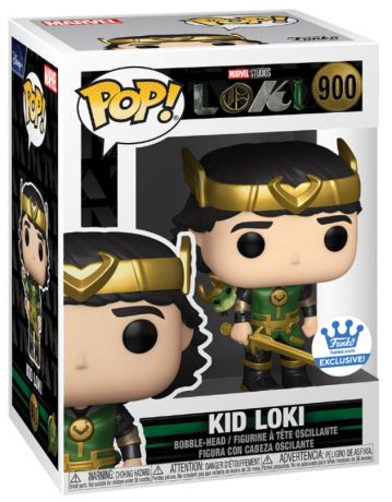 Figurine Funko Pop Loki #900 Loki enfant - Métallique