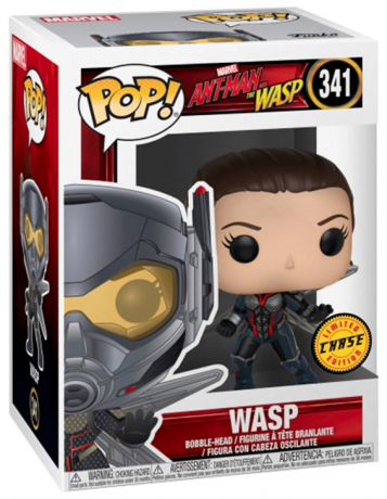 Figurine Funko Pop Ant-Man et la Guêpe [Marvel] #341 La Guêpe - Sans Casque [Chase]