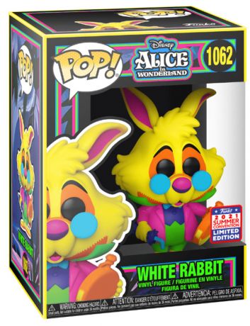 Figurine Funko Pop Alice au Pays des Merveilles [Disney] #1062 Lapin Blanc - Black Light