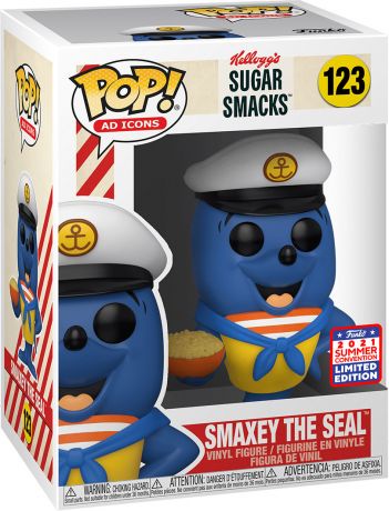 Figurine Funko Pop Icônes de Pub #123 Smaxey the Seal