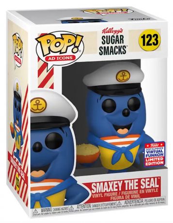 Figurine Funko Pop Icônes de Pub #123 Smaxey the Seal