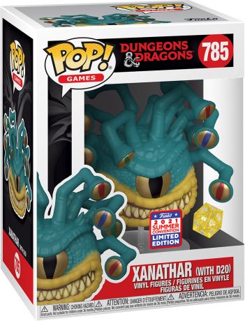 Figurine Funko Pop Donjons & Dragons #785 Xanathar avec D20