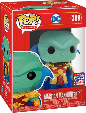 Figurine Funko Pop DC Comics #399 Martian Manhunter - Imperial Palace