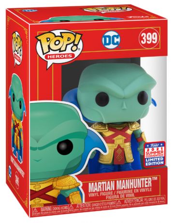 Figurine Funko Pop DC Comics #399 Martian Manhunter - Imperial Palace
