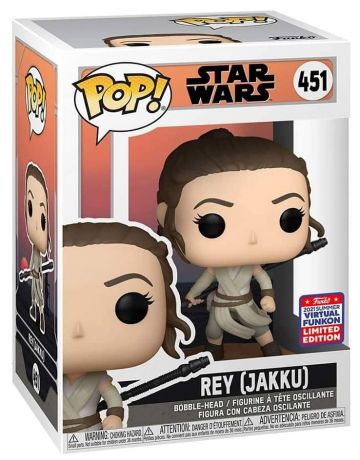 Figurine Funko Pop Star Wars 9 : L'Ascension de Skywalker #451 Rey Jakku