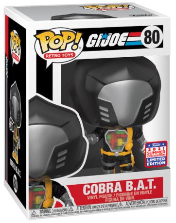 Figurine Funko Pop Hasbro #80 Cobra B.A.T - G.I.Joe