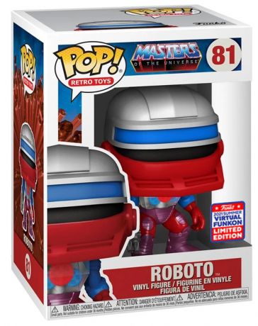 Figurine Funko Pop Les Maîtres de l'univers #81 Roboto