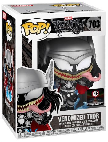 Figurine Funko Pop Venom [Marvel] #703 Thor Vénomisé 