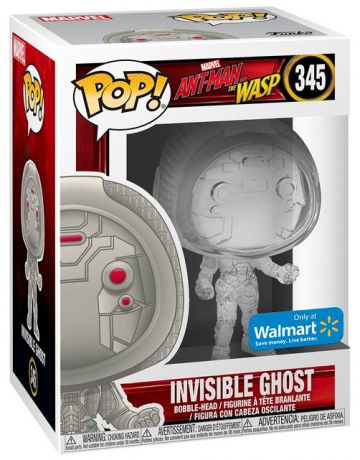 Figurine Funko Pop Ant-Man et la Guêpe [Marvel] #345 Fantôme - Invisible