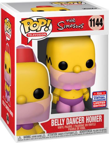 Figurine Funko Pop Les Simpson #1144 Homer danse orientale