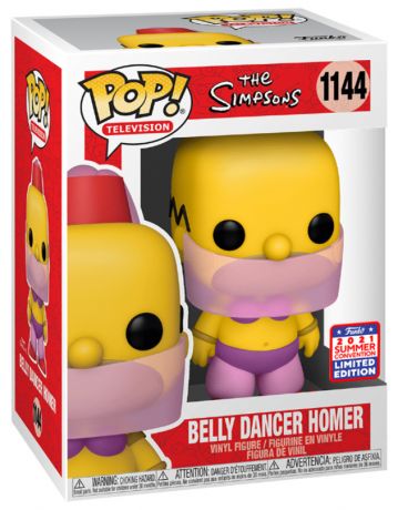 Figurine Funko Pop Les Simpson #1144 Homer danse orientale