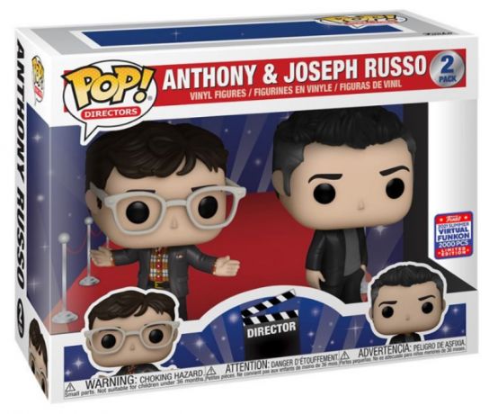 Figurine Funko Pop Directeurs Anthony et Joseph Russo - Pack